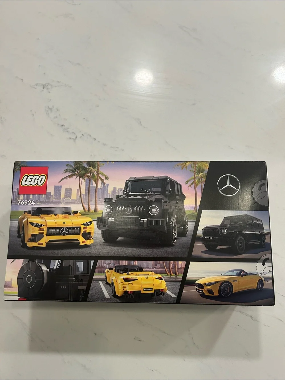 LEGO Speed Champions Black & Yellow Mercedes-AMG G 63 and SL 63 Set